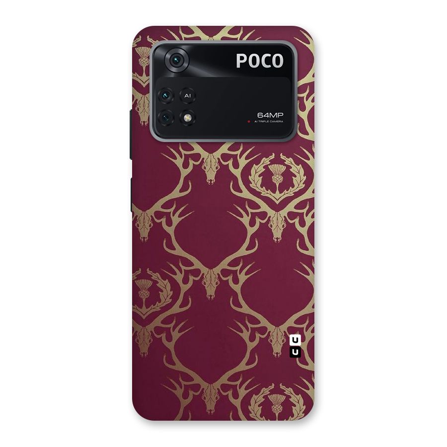 Golden Bull Design Back Case for Poco M4 Pro 4G