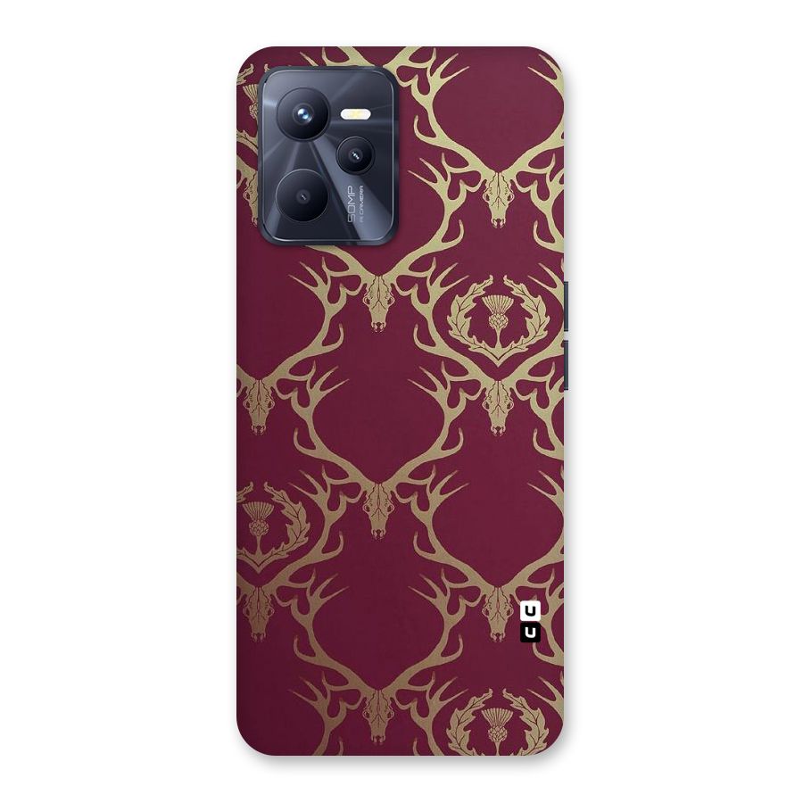 Golden Bull Design Back Case for Realme C35