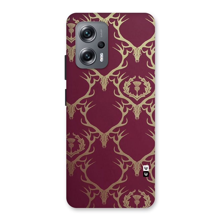 Golden Bull Design Back Case for Redmi K50i