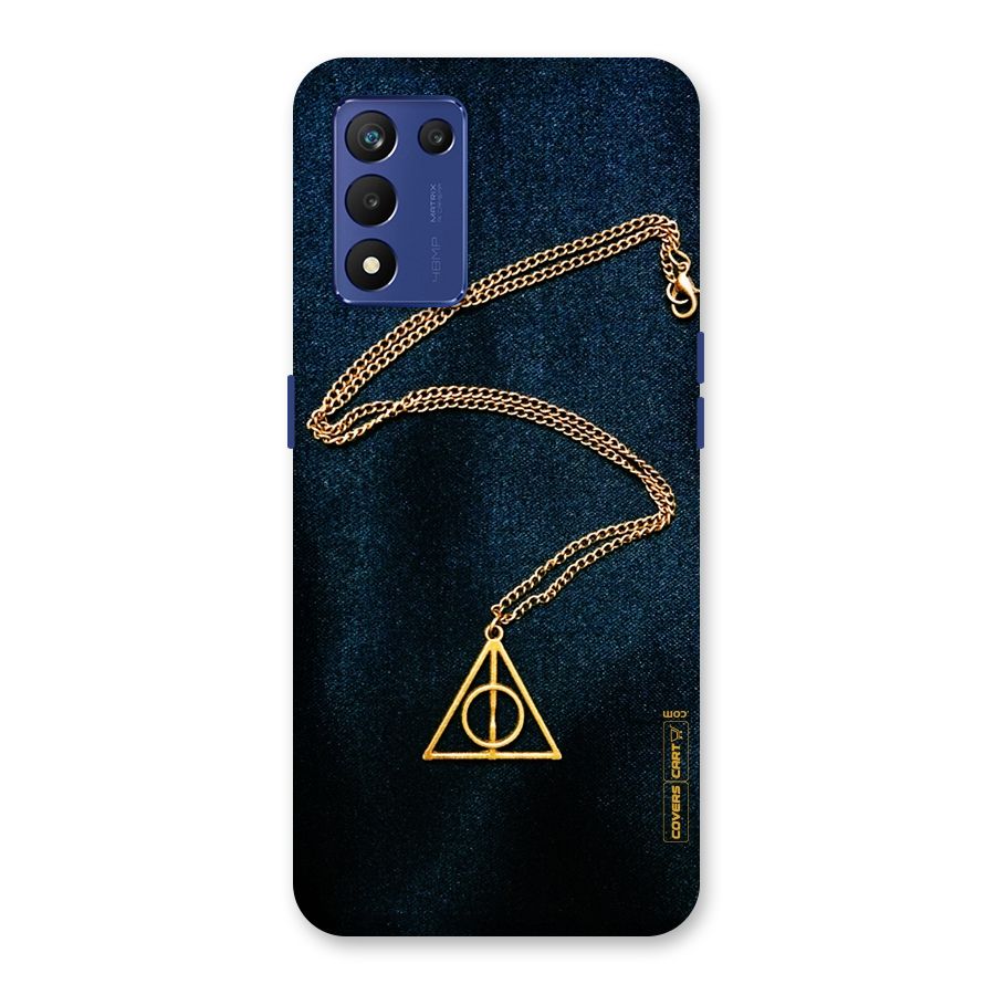 Golden Chain Back Case for Realme 9 5G Speed