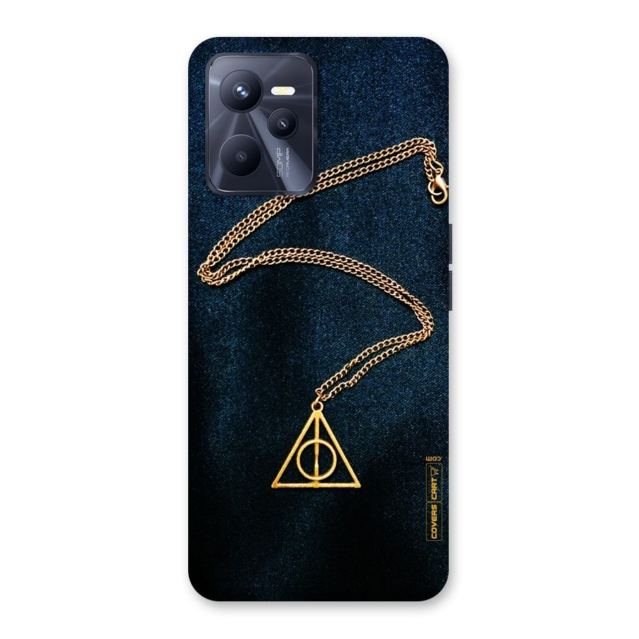 Golden Chain Back Case for Realme C35