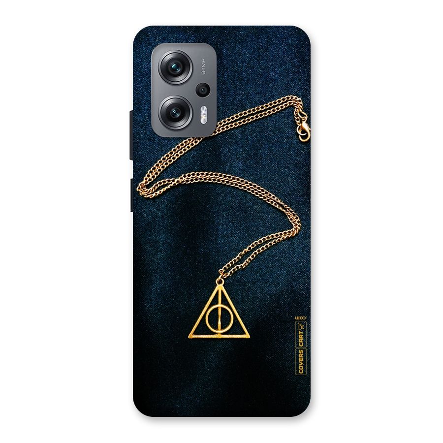Golden Chain Back Case for Redmi K50i