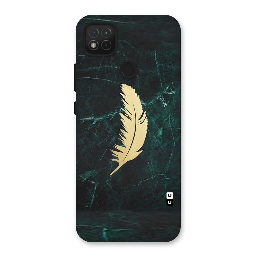 Golden Feather Back Case for Redmi 9 Activ