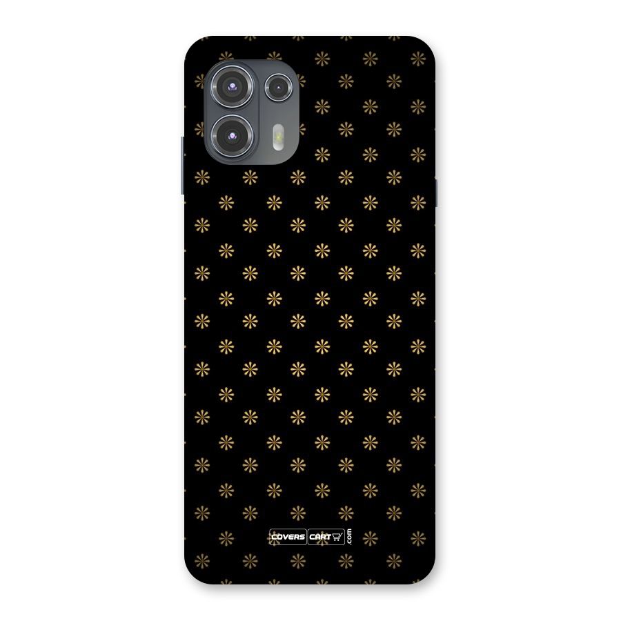 Golden Flowers Back Case for Motorola Edge 20 Fusion