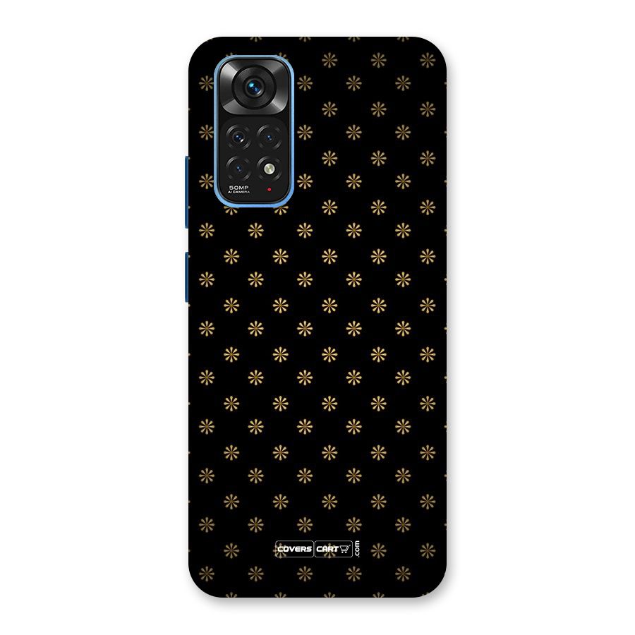 Golden Flowers Back Case for Redmi Note 11S