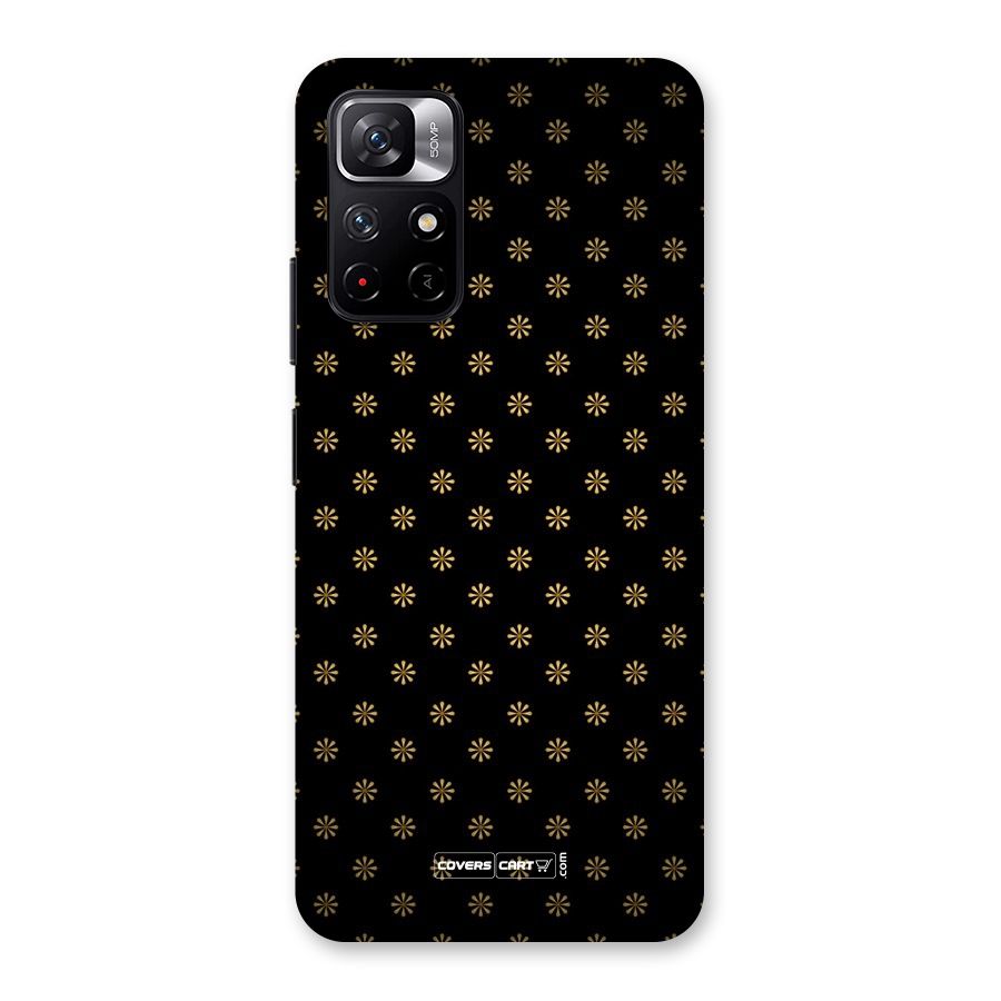 Golden Flowers Back Case for Redmi Note 11T 5G