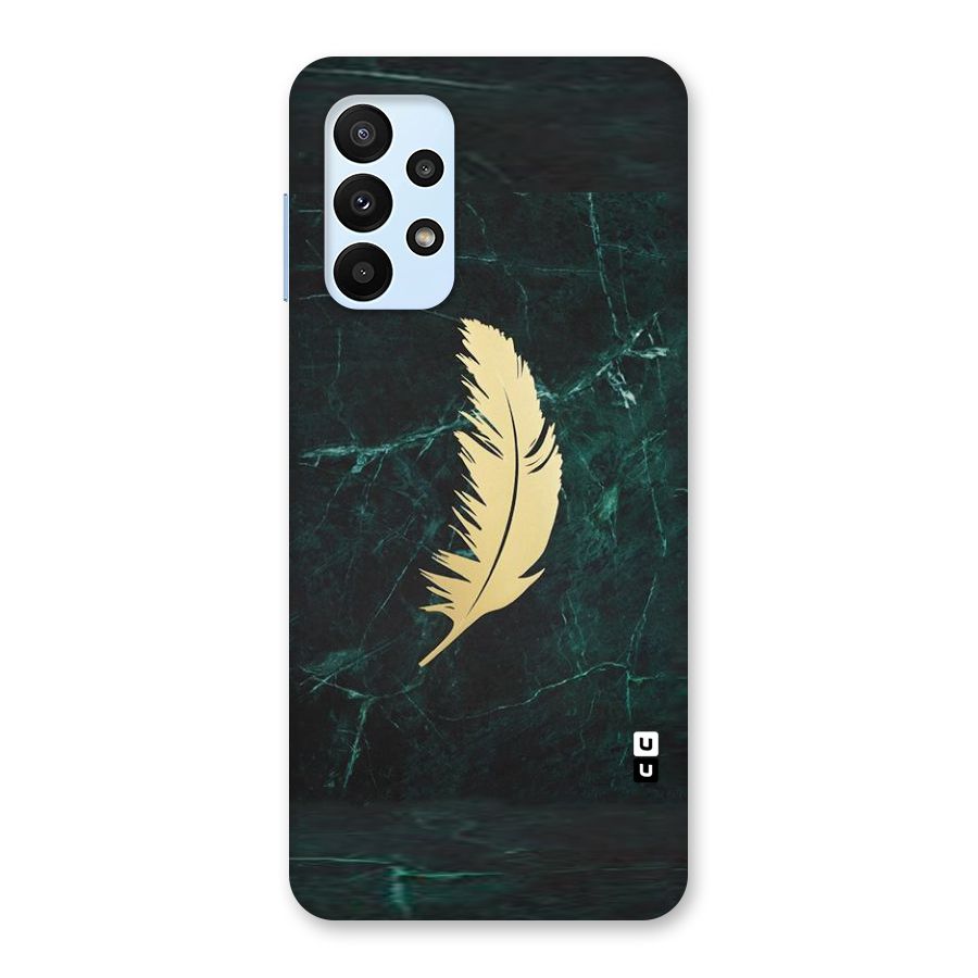 Golden Leaf Back Case for Galaxy A23