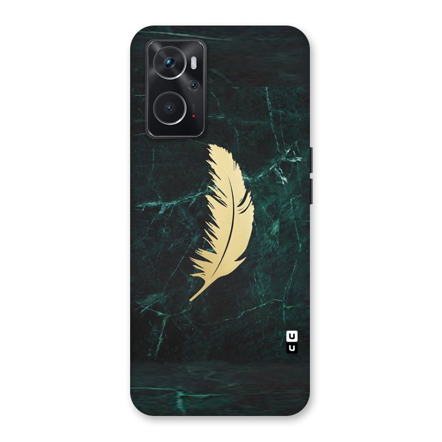 Golden Leaf Back Case for Oppo K10 4G