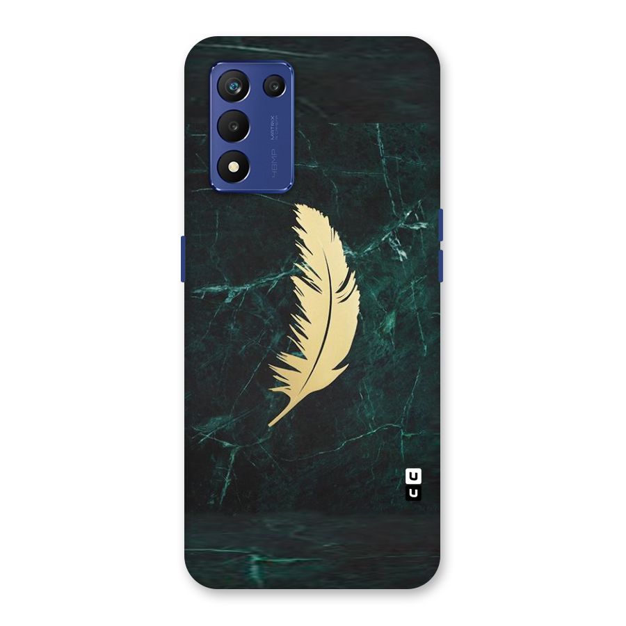 Golden Leaf Back Case for Realme 9 5G Speed