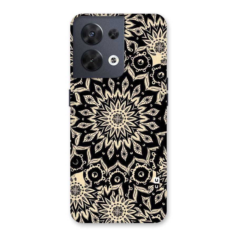 Golden Mandala Back Case for Oppo Reno8 5G