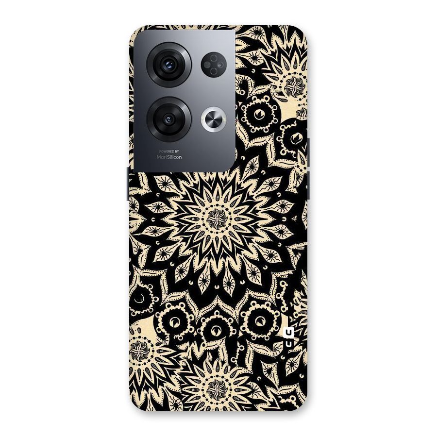 Golden Mandala Back Case for Oppo Reno8 Pro 5G
