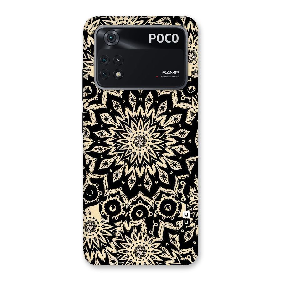 Golden Mandala Back Case for Poco M4 Pro 4G