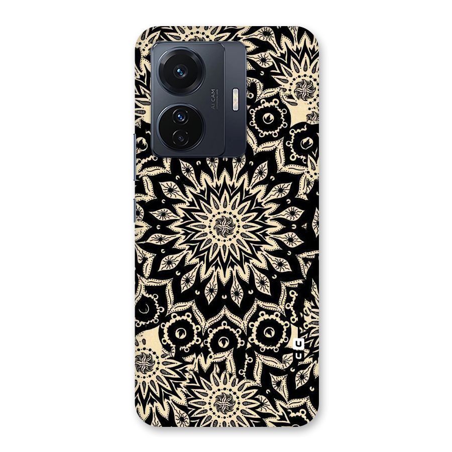 Golden Mandala Back Case for Vivo T1 Pro