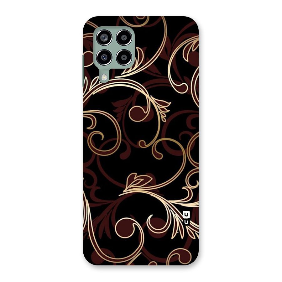 Golden Maroon Beauty Back Case for Galaxy M33