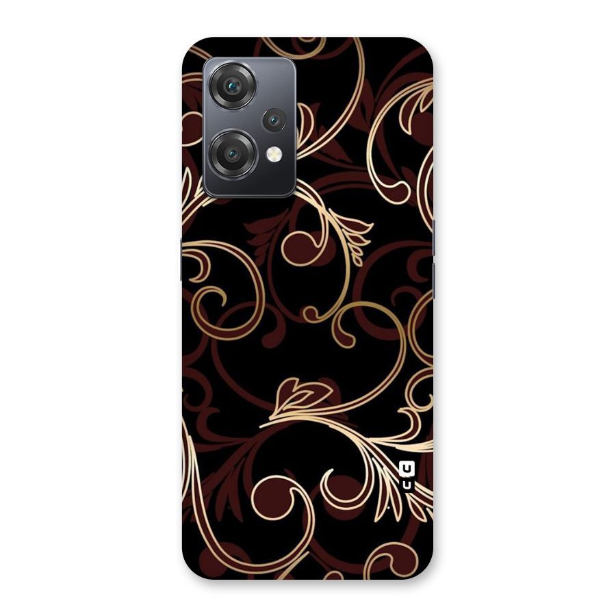 Golden Maroon Beauty Back Case for OnePlus Nord CE 2 Lite 5G