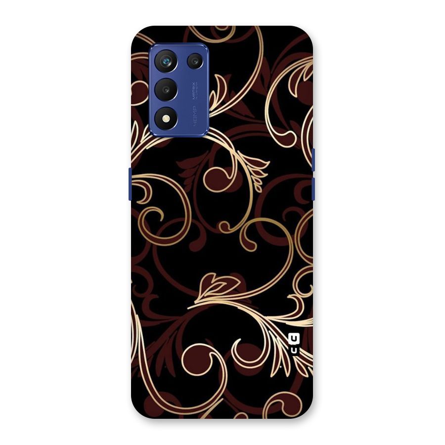 Golden Maroon Beauty Back Case for Realme 9 5G Speed