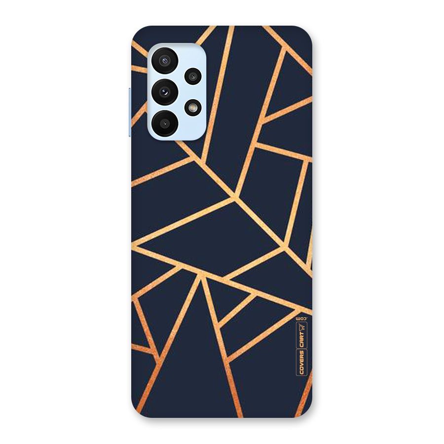 Golden Pattern Back Case for Galaxy A23