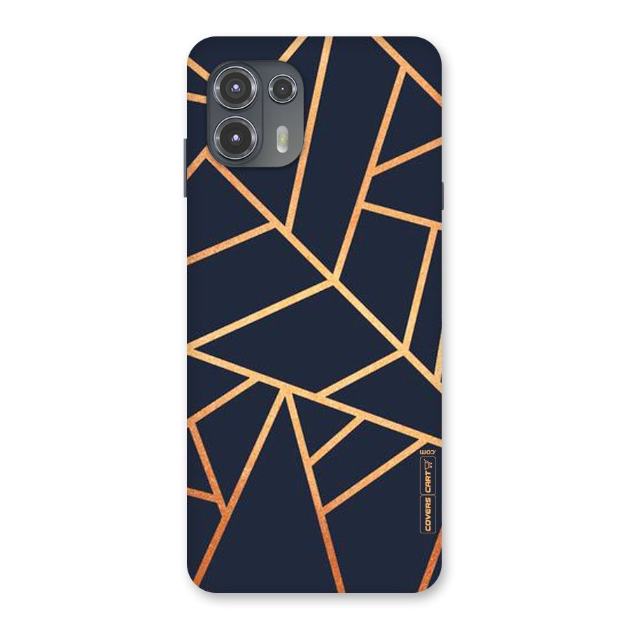 Golden Pattern Back Case for Motorola Edge 20 Fusion