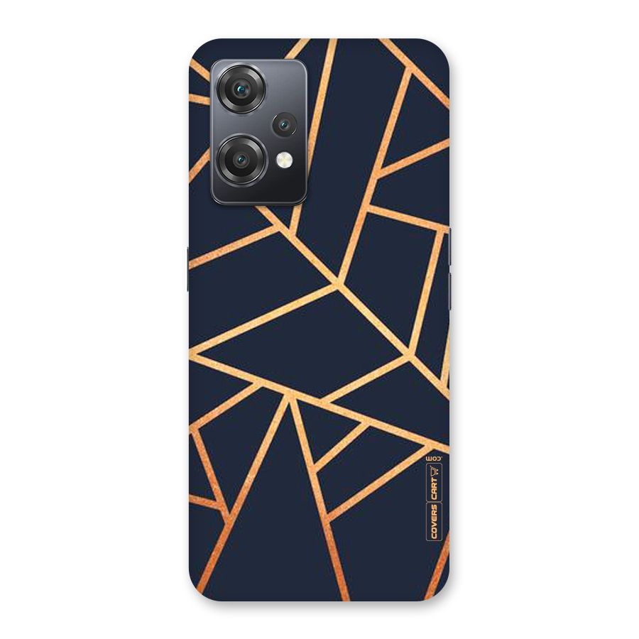 Golden Pattern Back Case for OnePlus Nord CE 2 Lite 5G