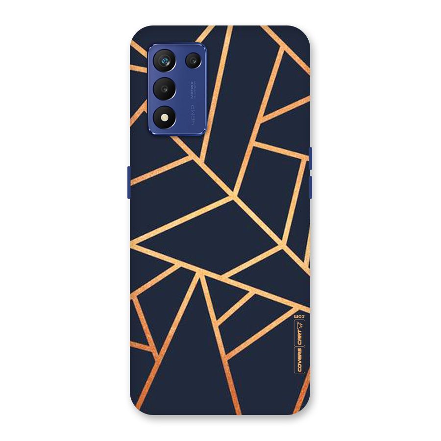 Golden Pattern Back Case for Realme 9 5G Speed