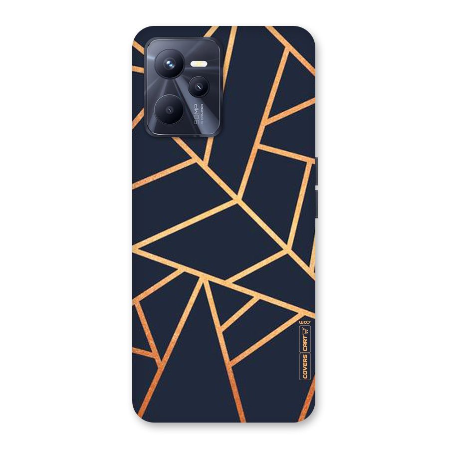 Golden Pattern Back Case for Realme C35