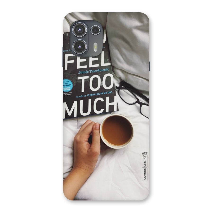 Good Reads And Coffee Back Case for Motorola Edge 20 Fusion
