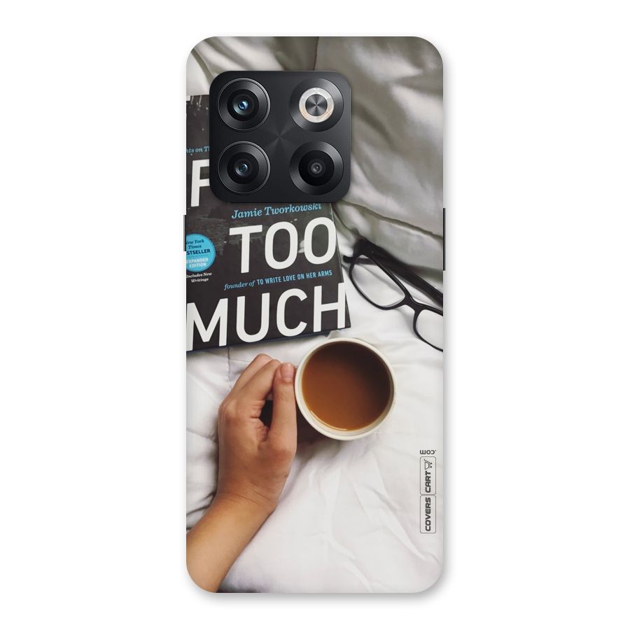 Good Reads And Coffee Back Case for OnePlus 10T