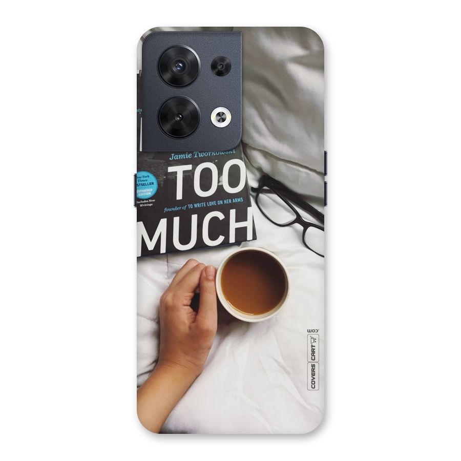 Good Reads And Coffee Back Case for Oppo Reno8 5G