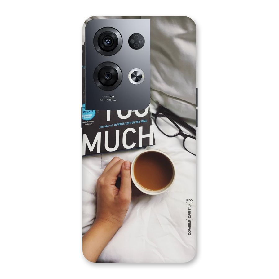 Good Reads And Coffee Back Case for Oppo Reno8 Pro 5G