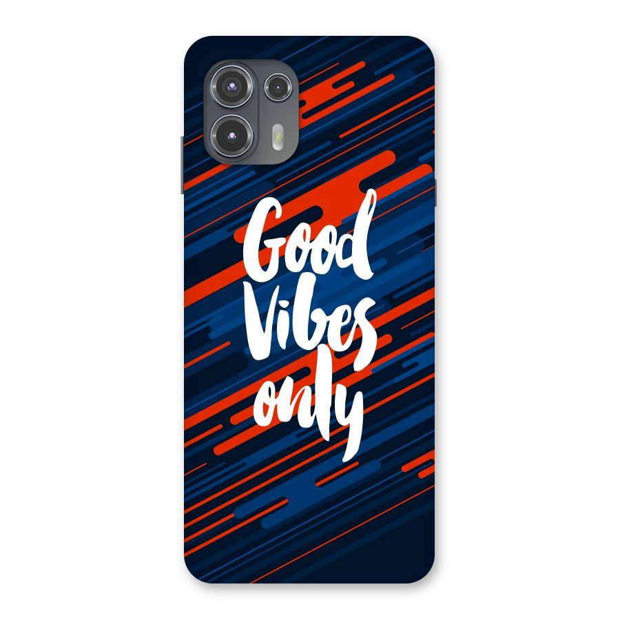Good Vibes Only Back Case for Motorola Edge 20 Fusion