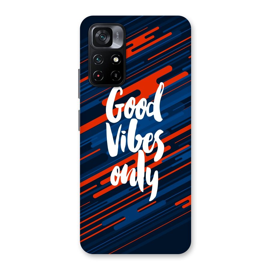 Good Vibes Only Back Case for Poco M4 Pro 5G