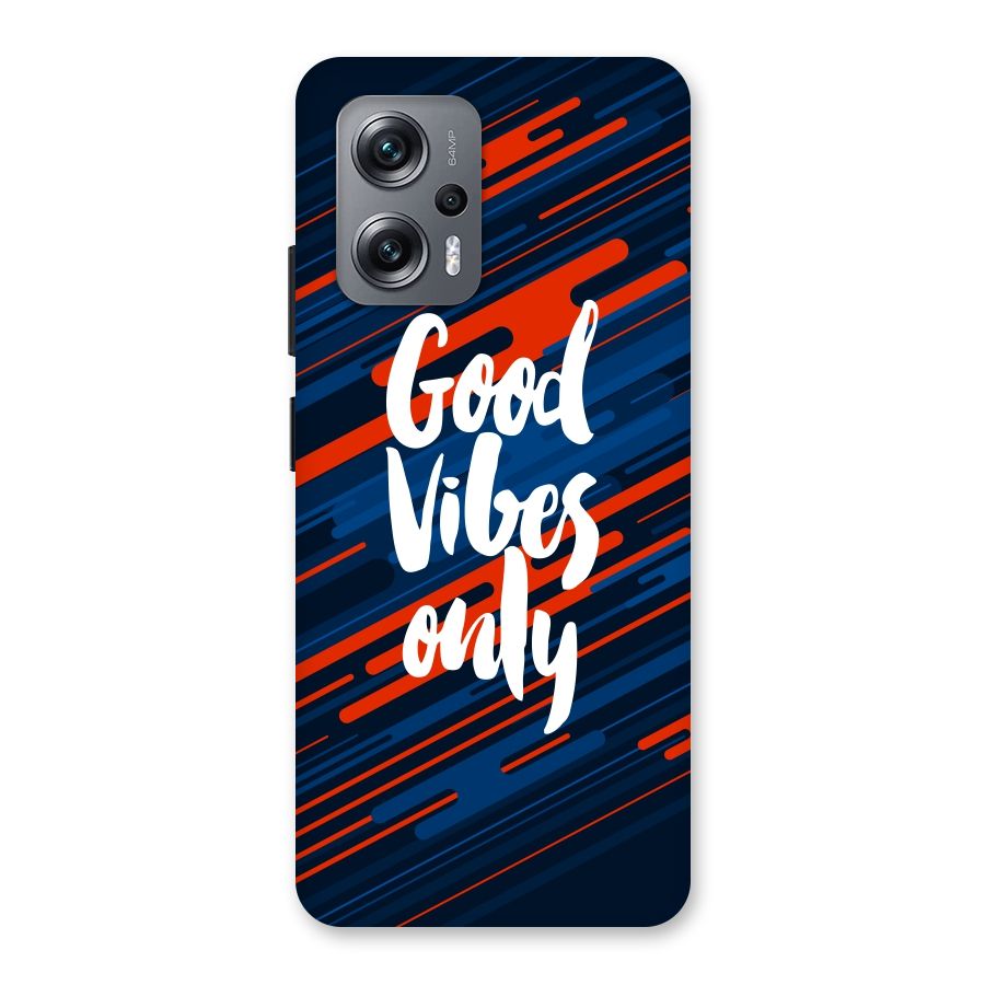 Good Vibes Only Back Case for Redmi K50i