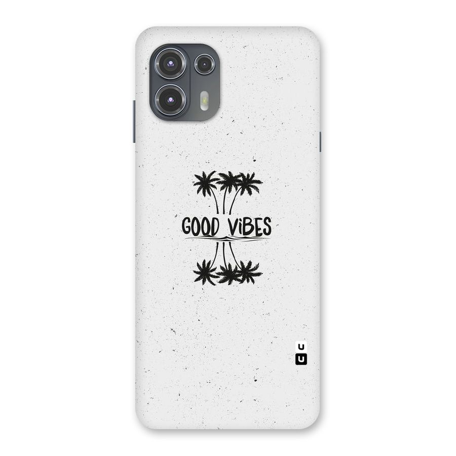 Good Vibes Rugged Back Case for Motorola Edge 20 Fusion