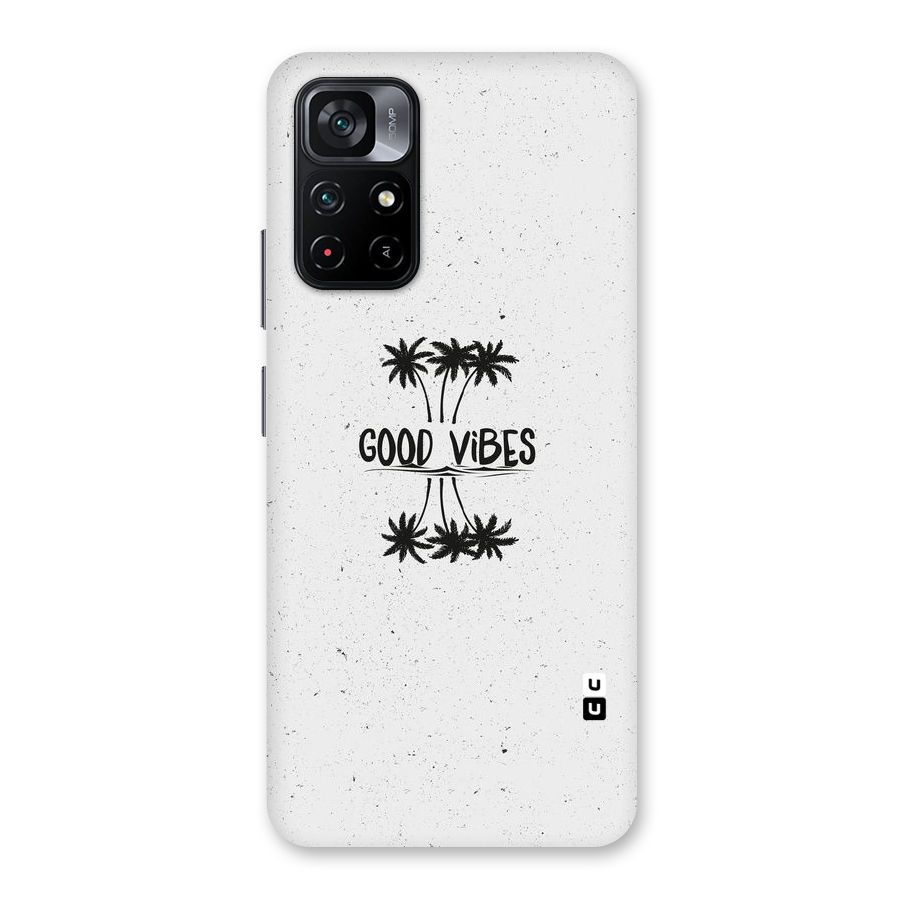 Good Vibes Rugged Back Case for Poco M4 Pro 5G