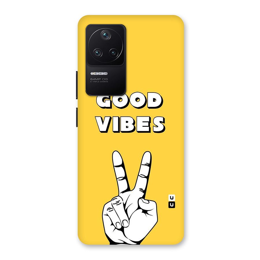 Good Vibes Victory Back Case for Poco F4 5G