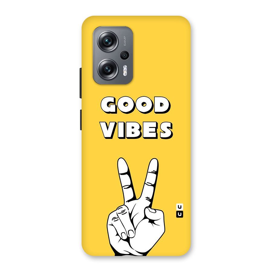 Good Vibes Victory Back Case for Redmi K50i