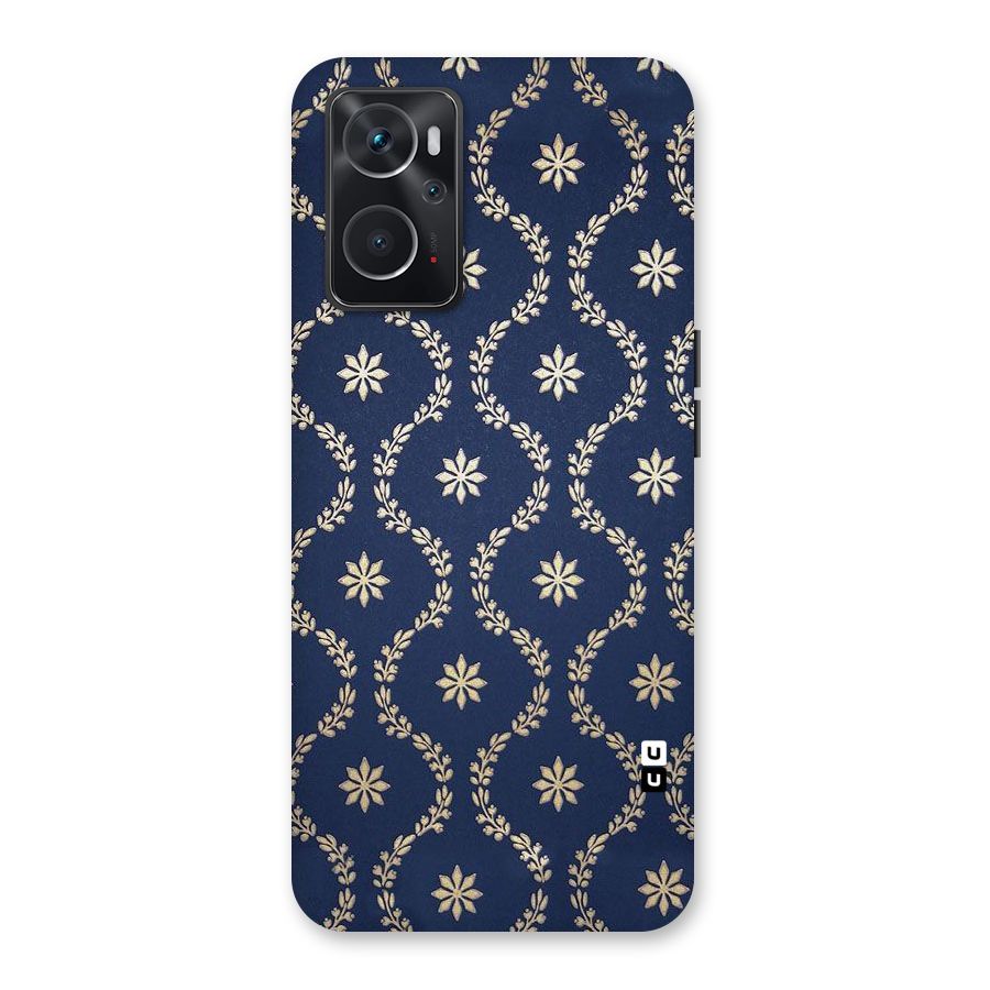 Gorgeous Gold Leaf Pattern Back Case for Oppo K10 4G