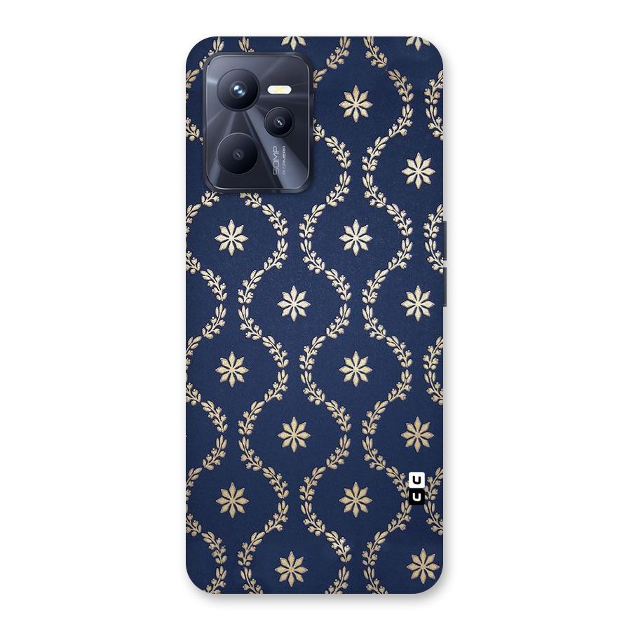 Gorgeous Gold Leaf Pattern Back Case for Realme C35