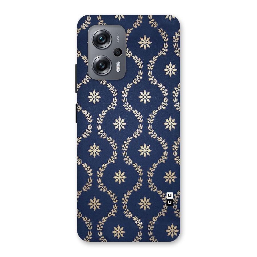 Gorgeous Gold Leaf Pattern Back Case for Redmi K50i