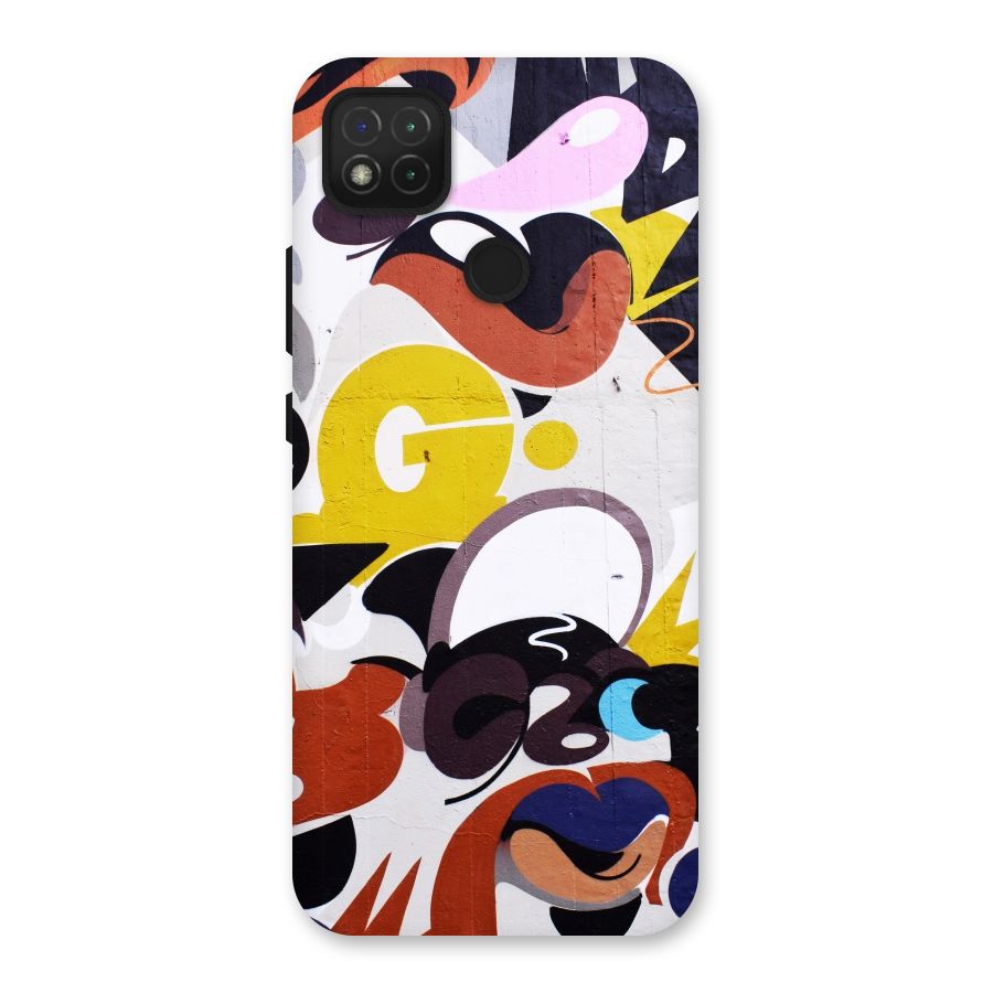 Graffiti Wall Back Case for Redmi 9 Activ