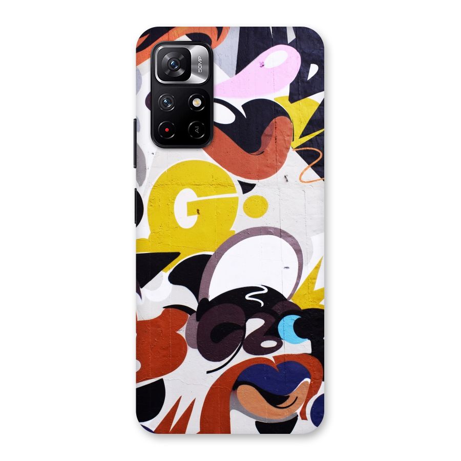 Graffiti Wall Back Case for Redmi Note 11T 5G