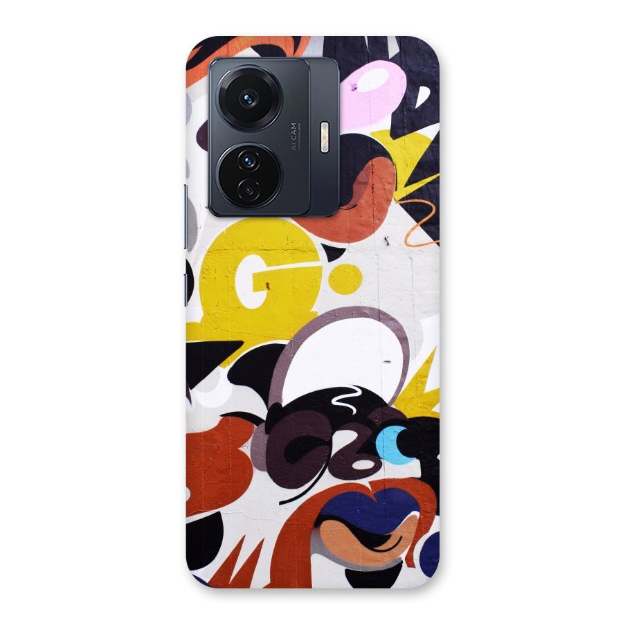 Graffiti Wall Back Case for Vivo T1 Pro