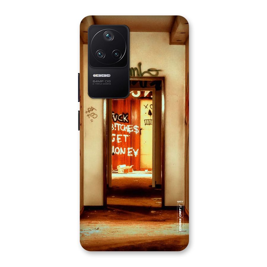 Grafitty Door Back Case for Poco F4 5G