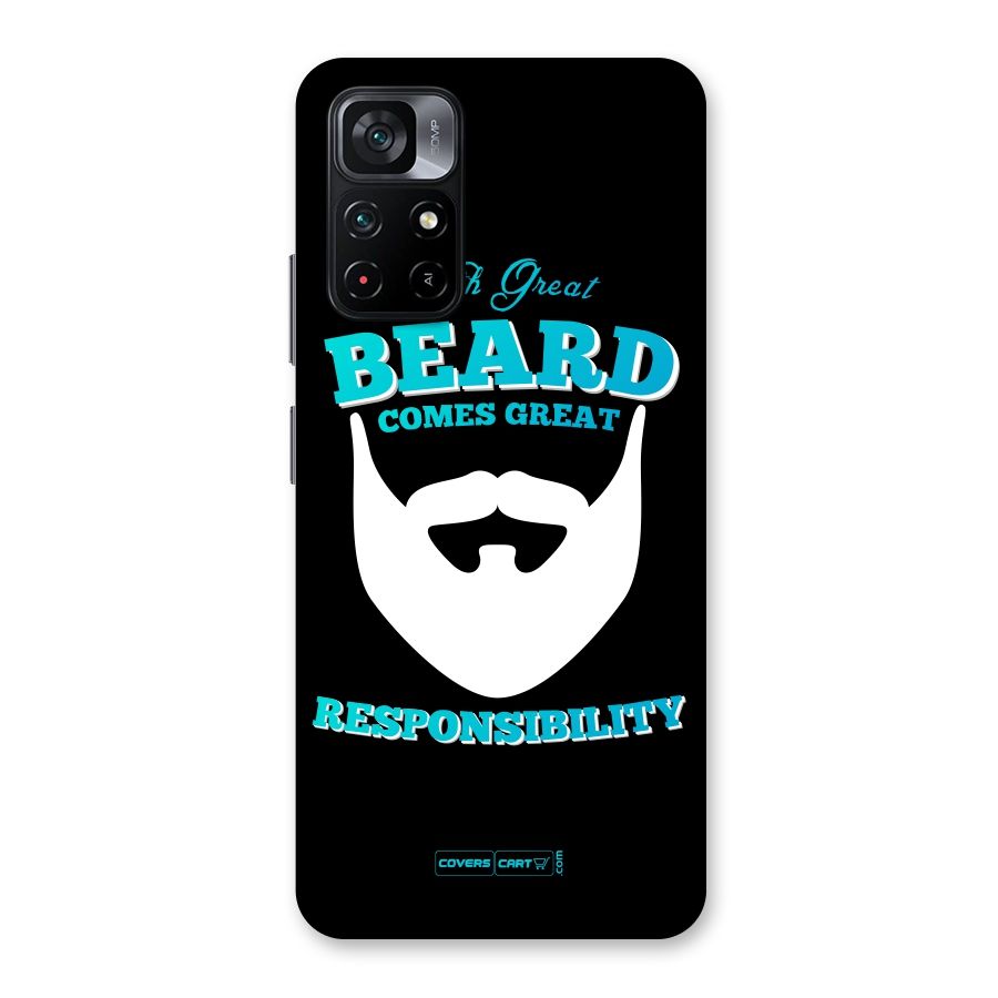 Great Beard Back Case for Poco M4 Pro 5G