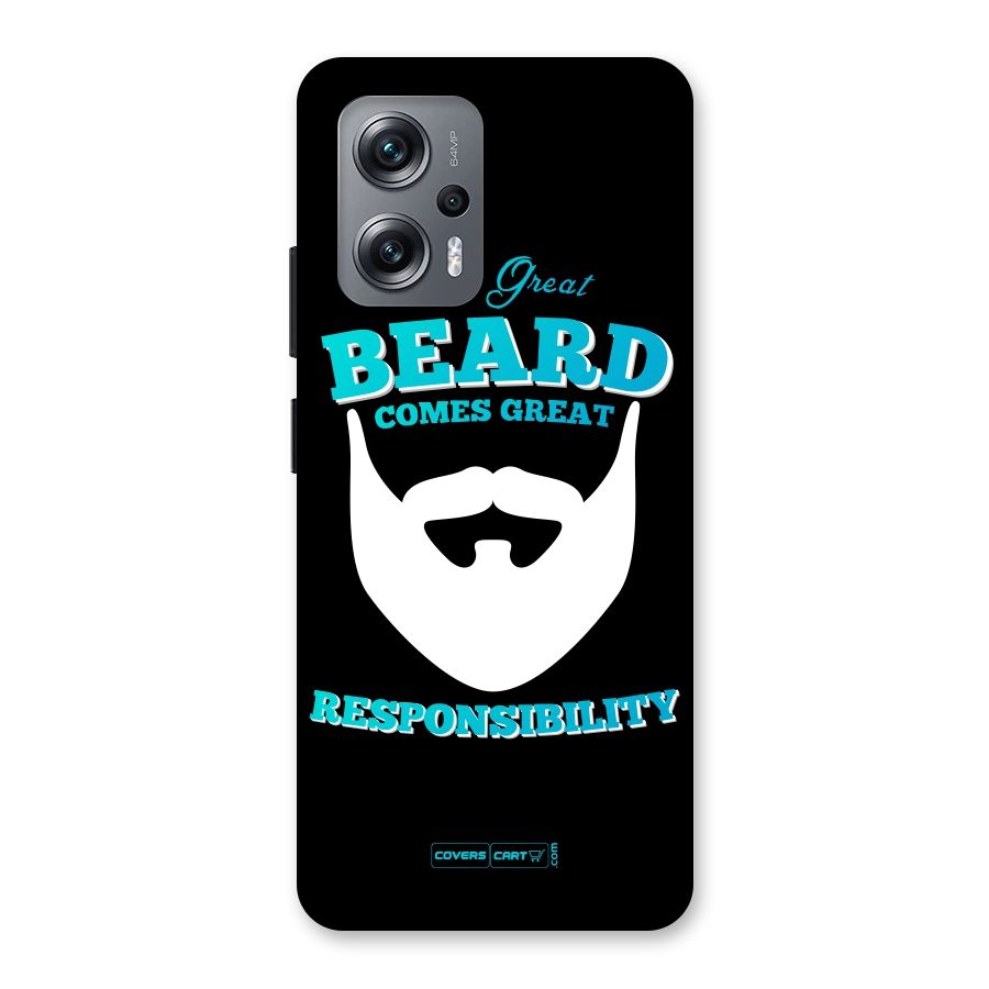 Great Beard Back Case for Redmi K50i