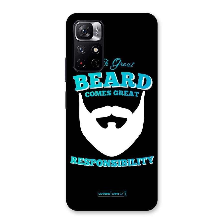Great Beard Back Case for Redmi Note 11T 5G