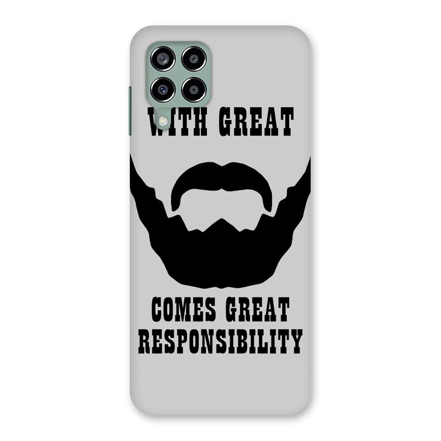 Great Beard Great Responsibility Back Case for Galaxy M33