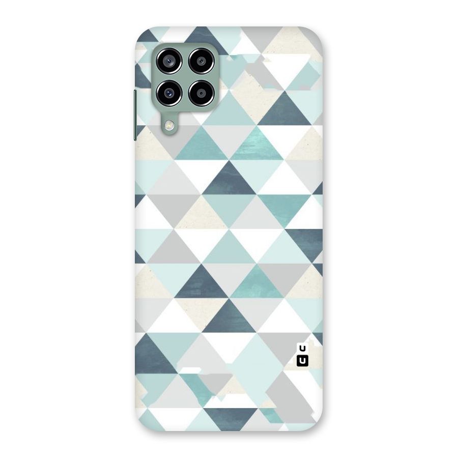 Green And Grey Pattern Back Case for Galaxy M33