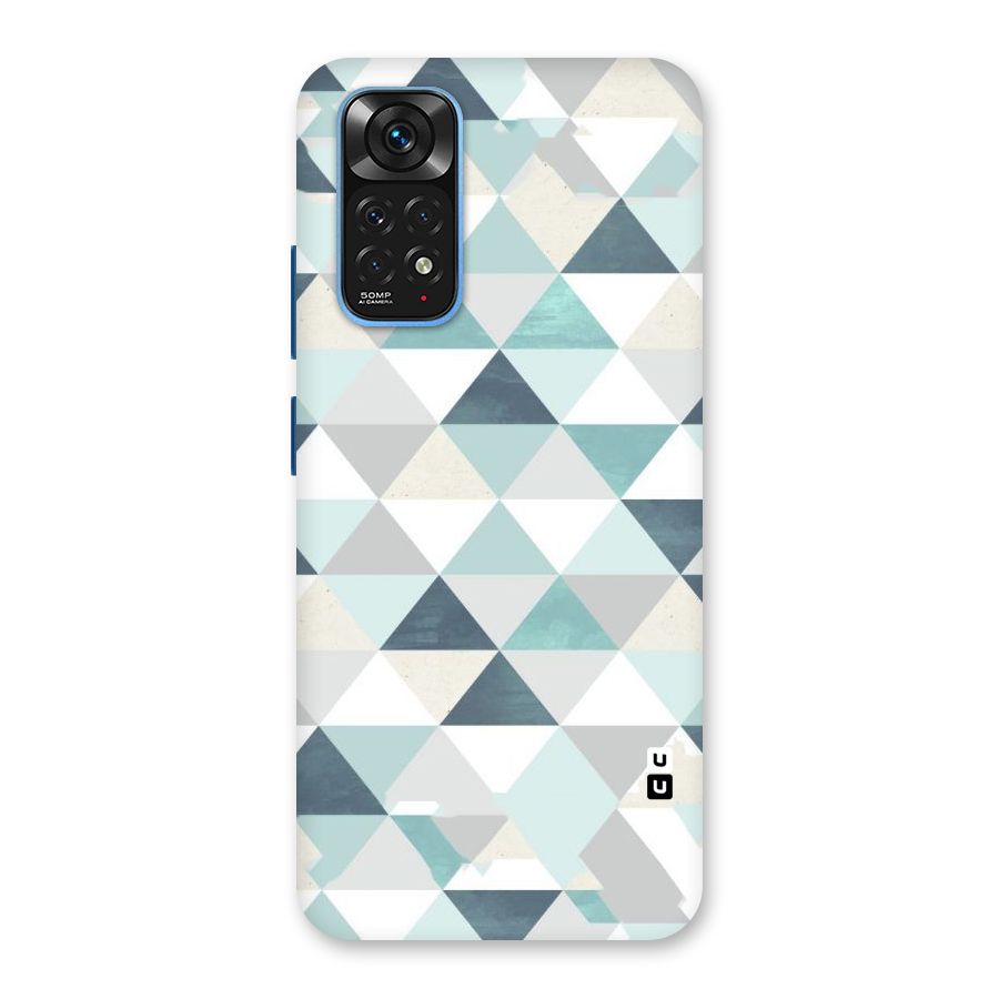 Green And Grey Pattern Back Case for Redmi Note 11S