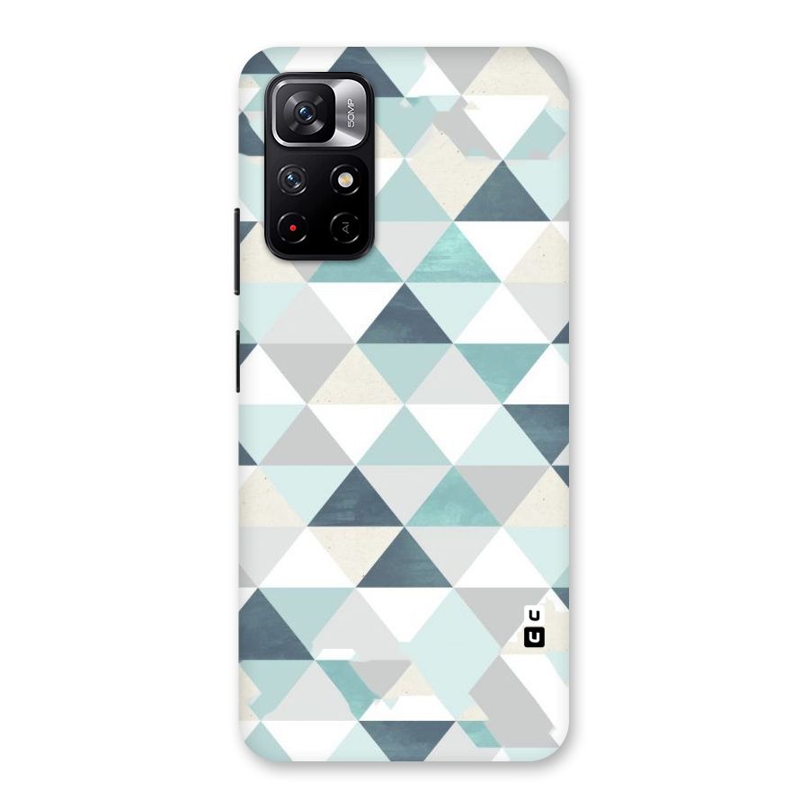 Green And Grey Pattern Back Case for Redmi Note 11T 5G